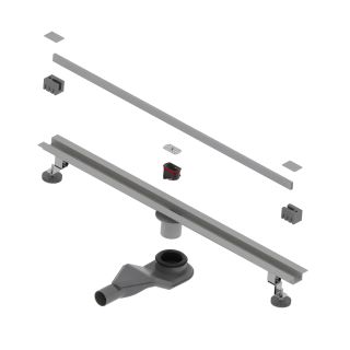 Душевой лоток обрезной RGW SDR-50Gr 76215080-11 80 см серый